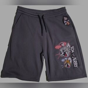South Pole Gray Tom and Jerry Men's Athletic Shorts